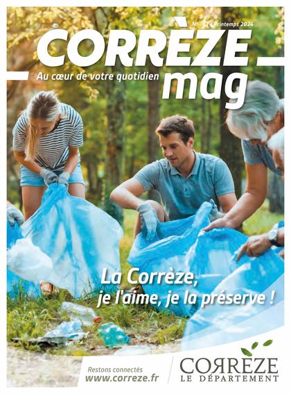 Couverture Corrèze Magazine Avril 2024