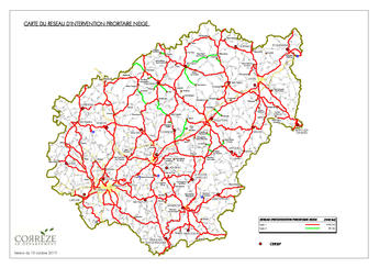 Réseau prioritaire neige