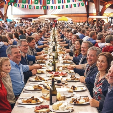 Le banquet corr&eacute;zien