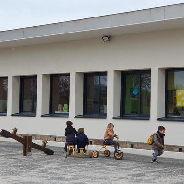 Des travaux à l'école de Marcillac-la-Croze
