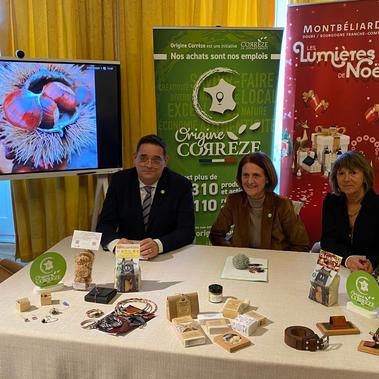 La Corrèze à l'honneur lors du Marché de Noël de Montbéliard 2025