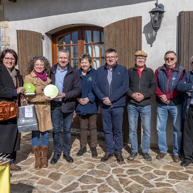 Remise du Label Origine Corrèze - Chataigne & vous