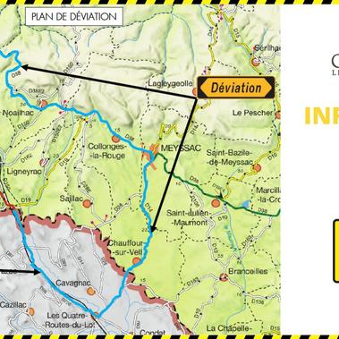 Travaux routiers à Turenne