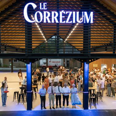 Inauguration de la halle "Le Corrézium" à Malemort 