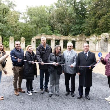 Un nouveau parking pour mieux accueillir les visiteurs à Gimel-les-Cascades 