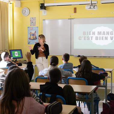 Un atelier ludique animé par la diététicienne Annabelle Alessio