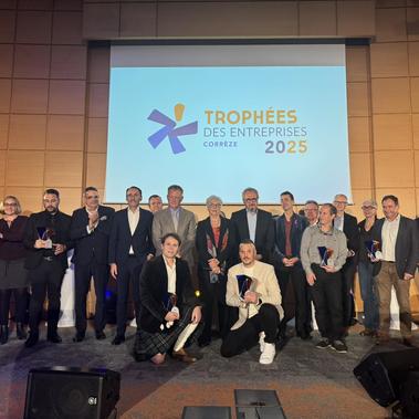 Soirée de remise des Trophées aux Entreprises de la Corrèze – Édition 2025