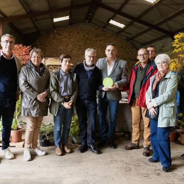 Remise de label Origine Corrèze - Les Jardins de Malmaury