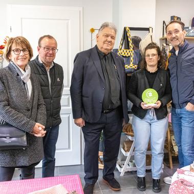 Remise de Label Origine Corrèze – ChloéSisti Création 