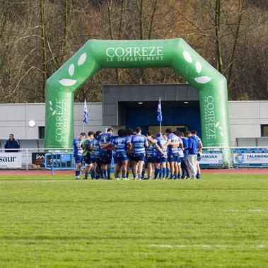Le D&eacute;partement est partenaire du match entre le Sporting Club tulliste (S.C.T.) et le CA Sarlat XV 