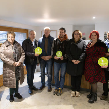 Remise de Label Origine Corr&egrave;ze &ndash; SCEA du Baspeyrat et La Ferme de P&eacute;p&eacute; Pierre