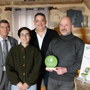 Remise de Label Origine Corr&egrave;ze &ndash; Vinca minor 