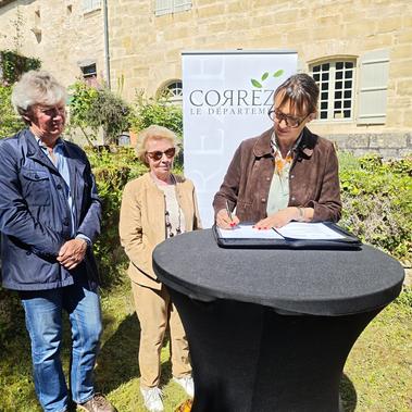 Convention de partenariat &ndash; D&eacute;partement de la Corr&egrave;ze et Fondation du Patrimoine