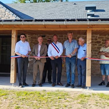 Inauguration de la salle polyvalente de Saint-Merd-les-Oussines 
