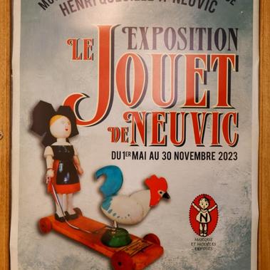 Inauguration de l'exposition temporaire "Le Jouet de Neuvic" au Musée départemental de la Résistance Henri Queuille