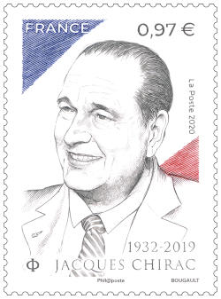 Timbre Jacques Chirac