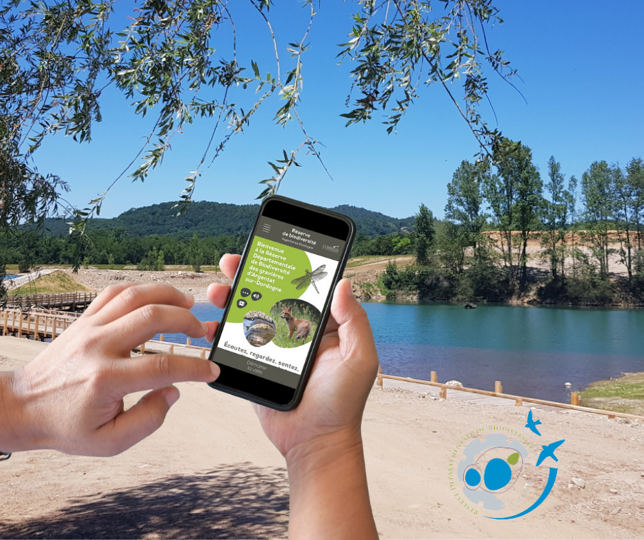 application mobile réserve départementale de biodiversité