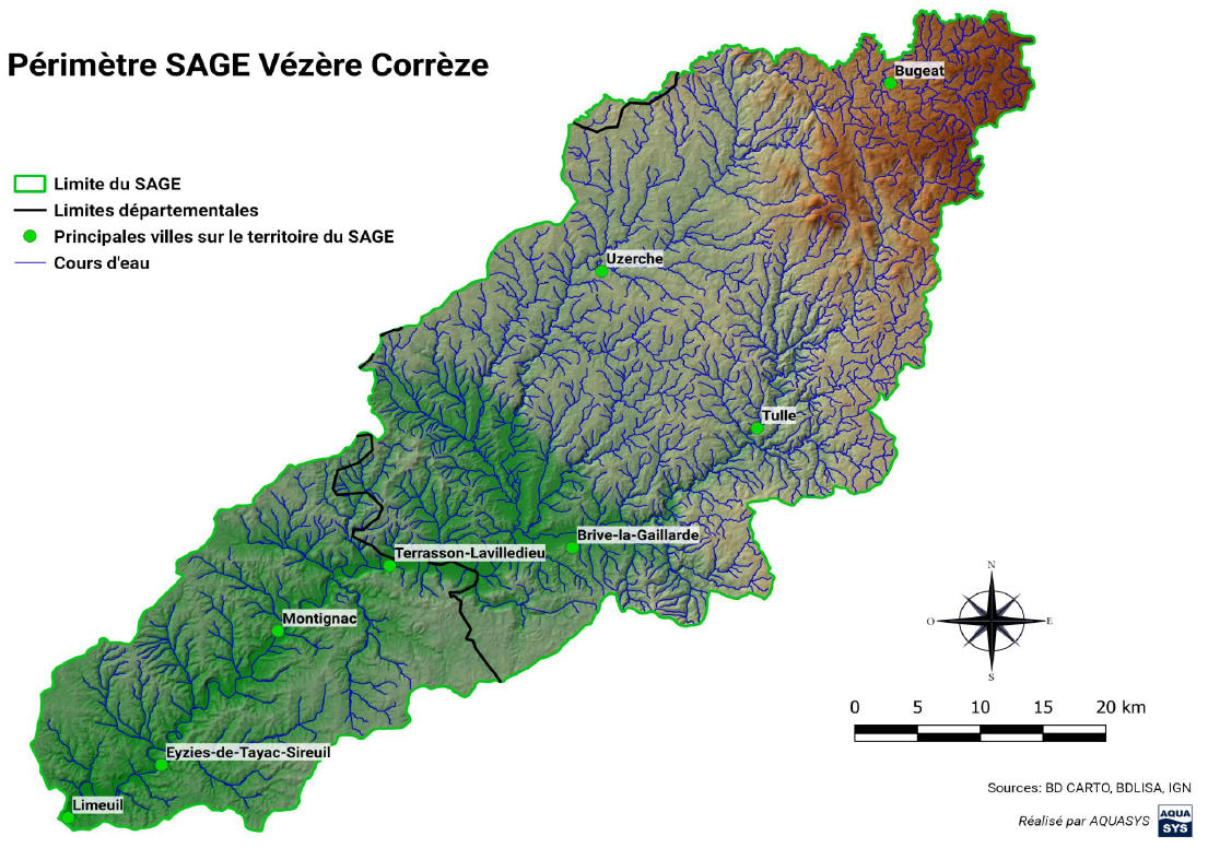 limite périmètre sage corrèze