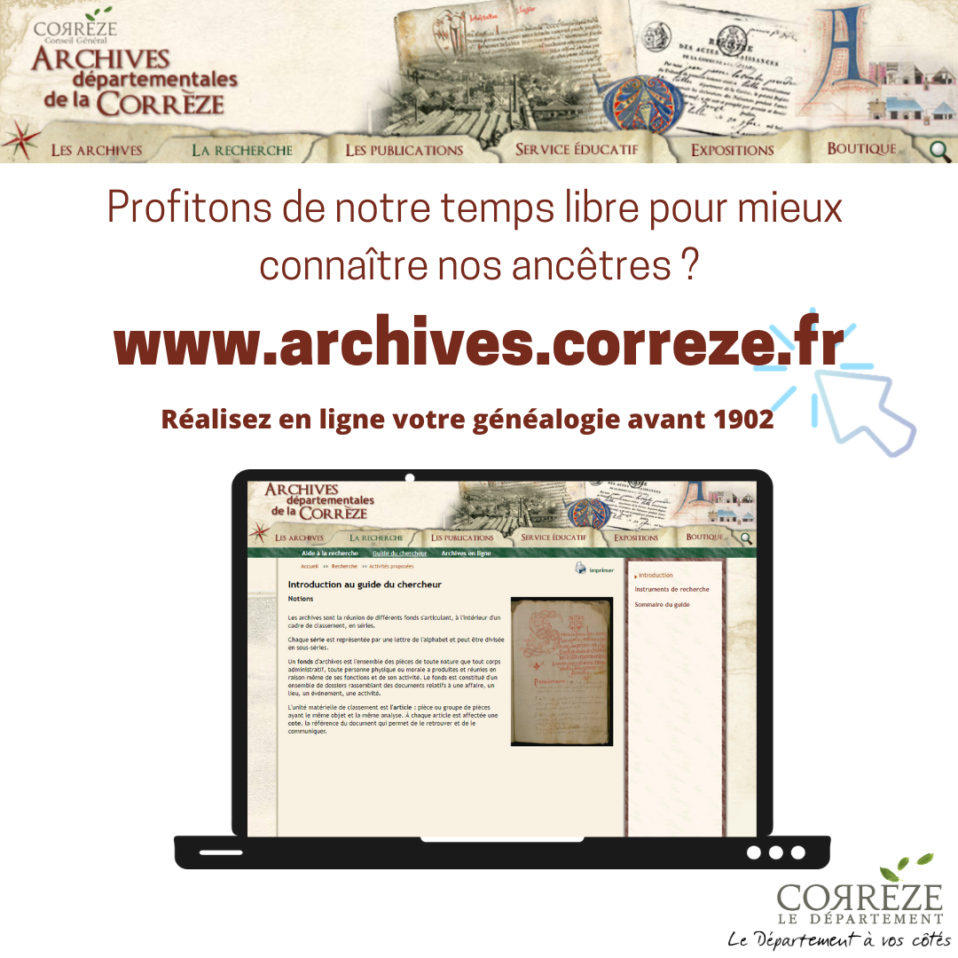 archives départementales corrèze