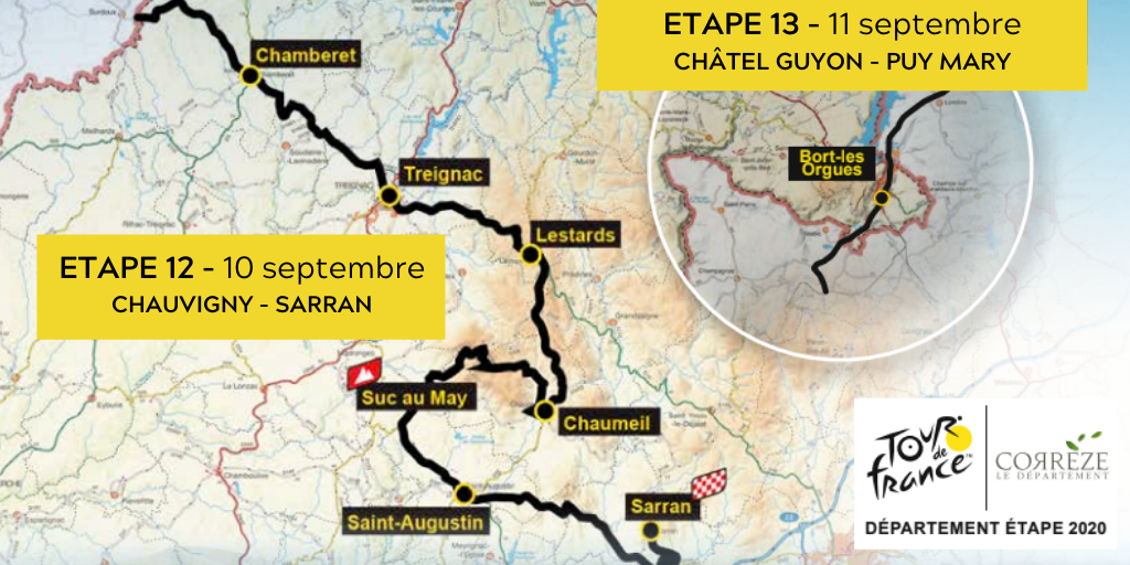 tour de france 2020 Corrèze