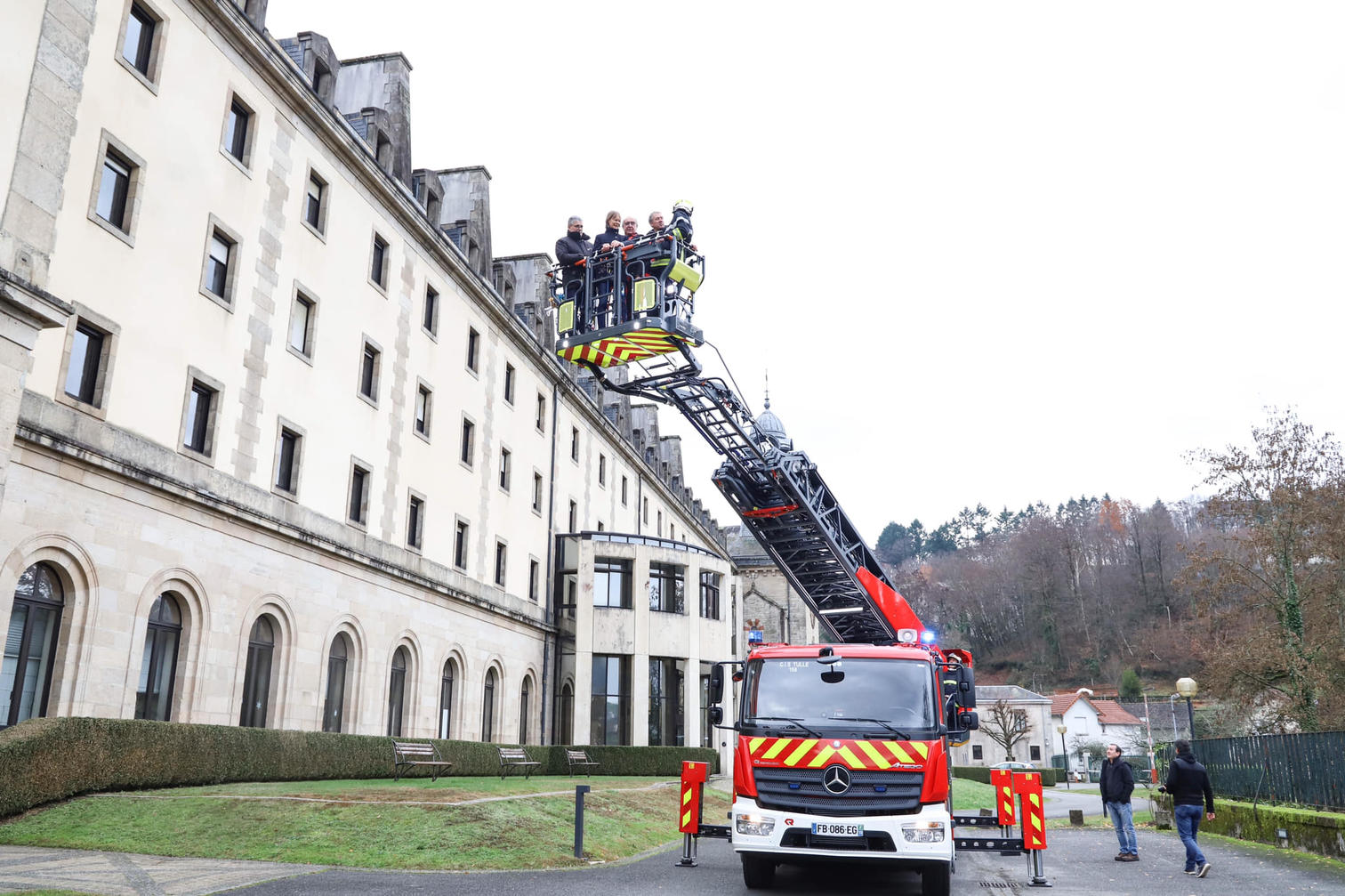 Les pompiers de Corrèze changent le rouge de certains de leurs