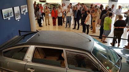 inauguration exposition voiture musée Jacques Chirac