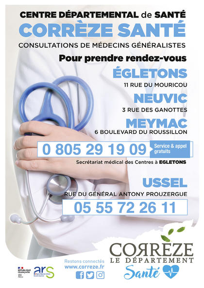centre de santé corrèze