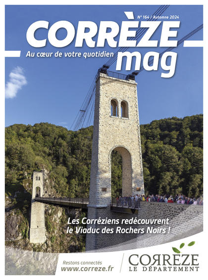 Couverture Corrèze Magazine Automne 2024