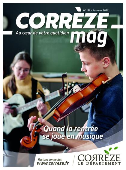couverture correze magazine automne 2025