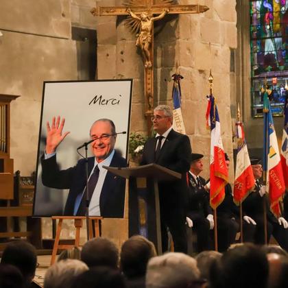 hommage à Jacques Chirac Corrèze